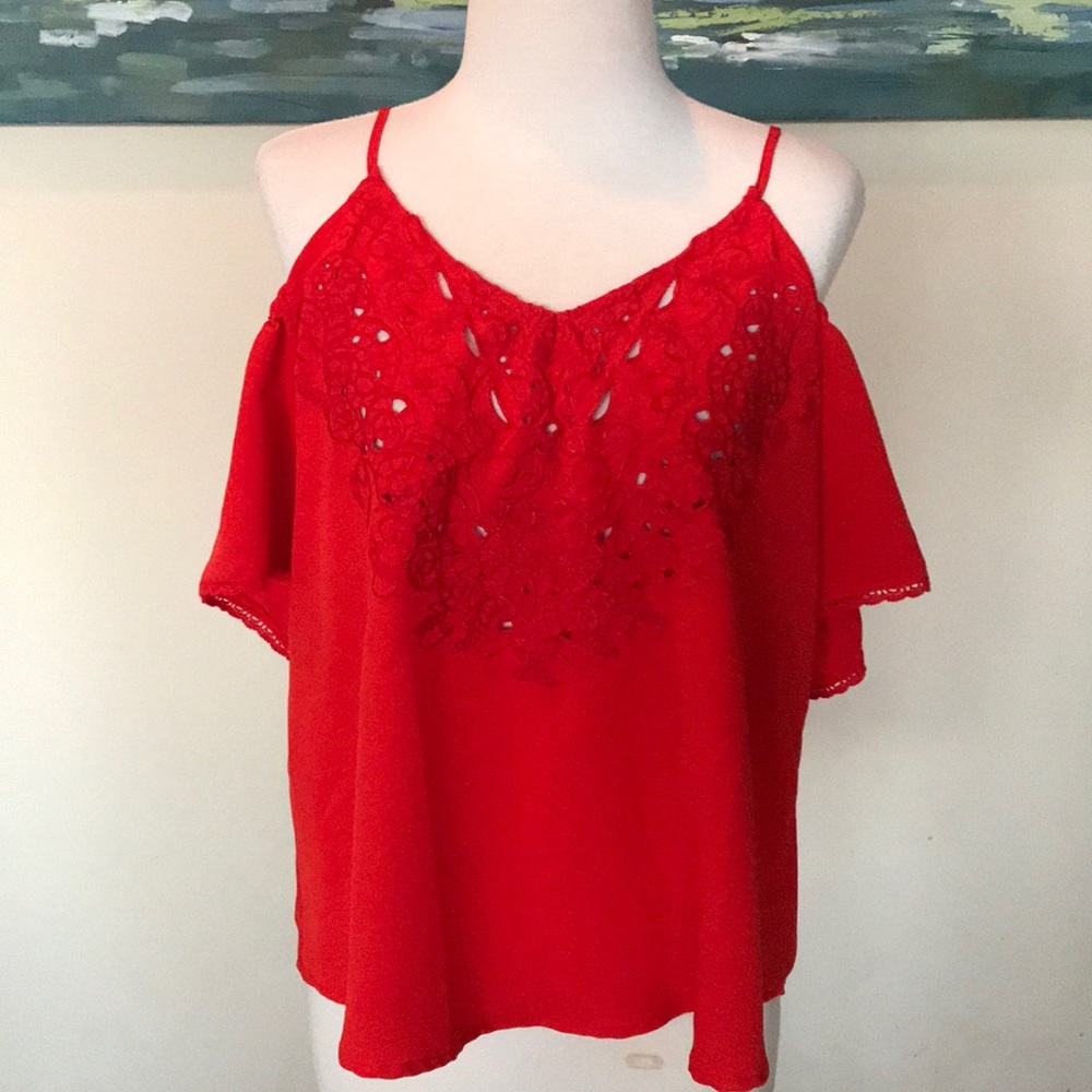Francesca’s off the shoulder blouse